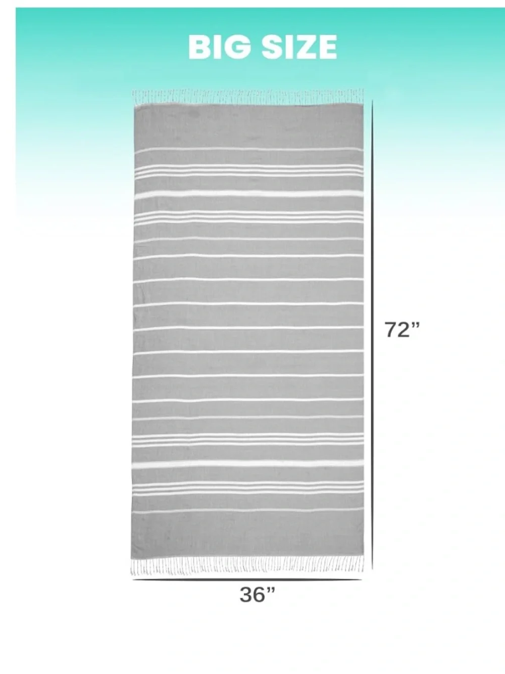NEW Genovega Turkish Beach Towels Travel Vacation Essentials Quick Dry Sand Free